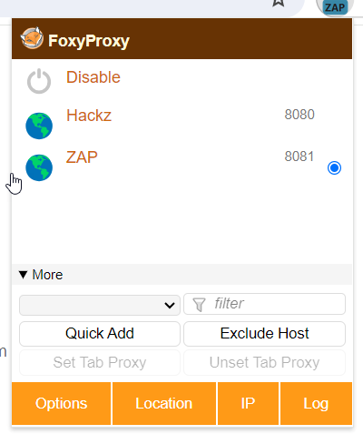 Enable Proxy